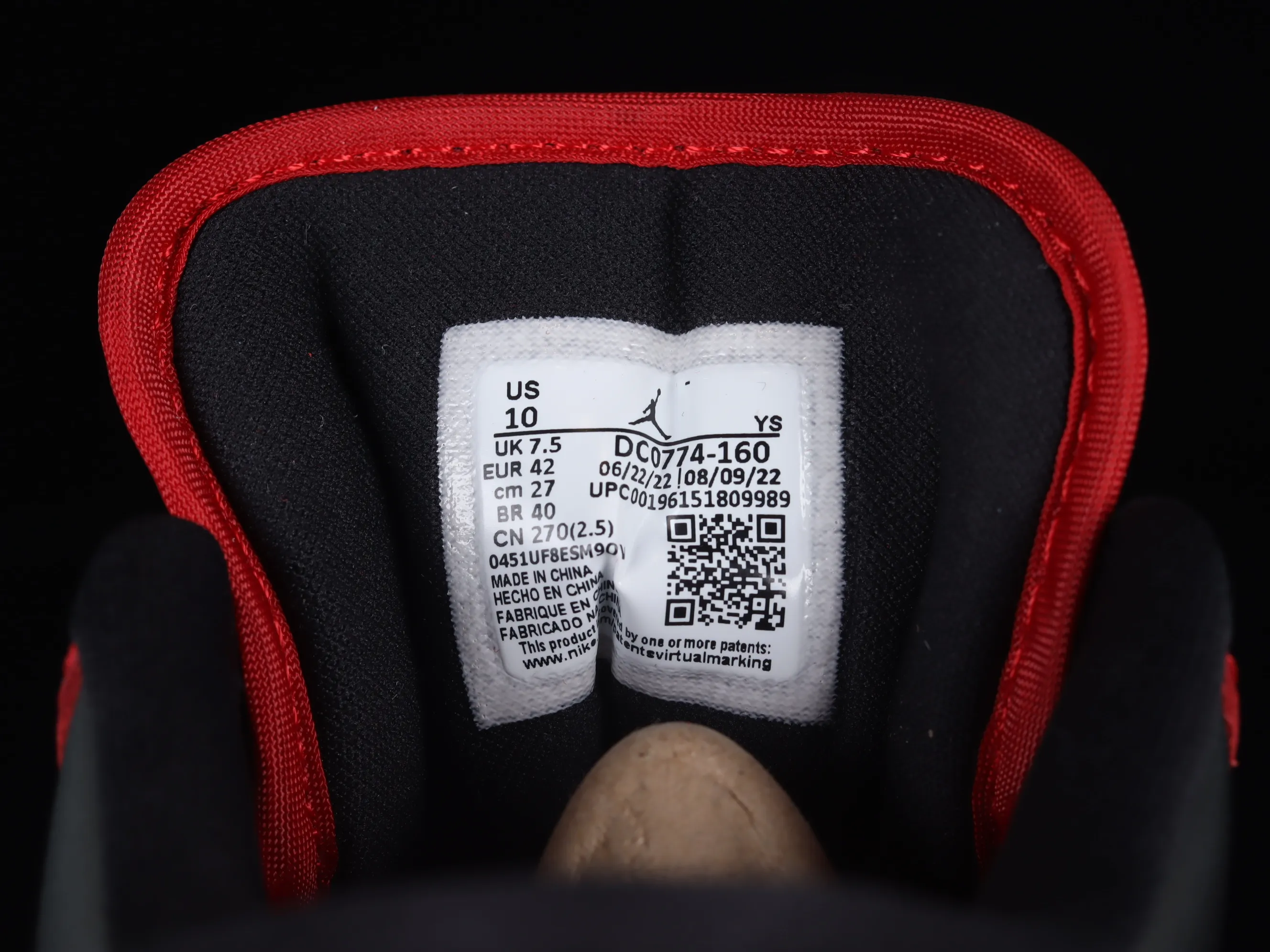 All categories Air Jordan Jordan series basketball shoes Air Jordan 1 Low G version pure original Air Jordan 1 Low "Chicago Bulls" AJ1 Joe 1 Chicago red DC0774-160